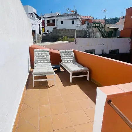 Daire El Refugio A - Terraza Chío