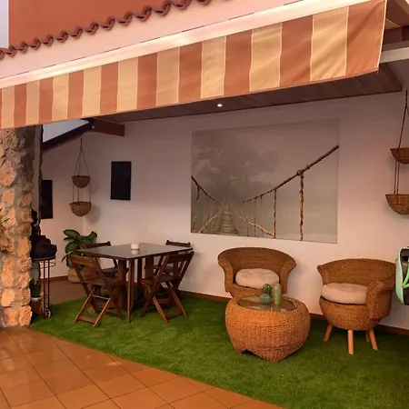 El Refugio A - Terraza アパート